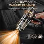 CENRR Car Vacuum Cleaner 895000PA Cordless Powerful Wireless Cleaner Cleaning Machine HandHeld Portable Vacuum Cleaner fo Car CM World
