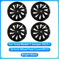 For Tesla Model Y Juniper 2025+ 4PCS Hub Cap Car Replacement Wheel Cap 20 Inch Performance Automobile Hubcap Cover Accessories CM World