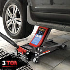 Big Power 3T Two Piston Low Heavy Duty Hydraulic Floor Jack for Cars Lift or Trucks Lifting Jack Tool Jacks crocodile Jack
