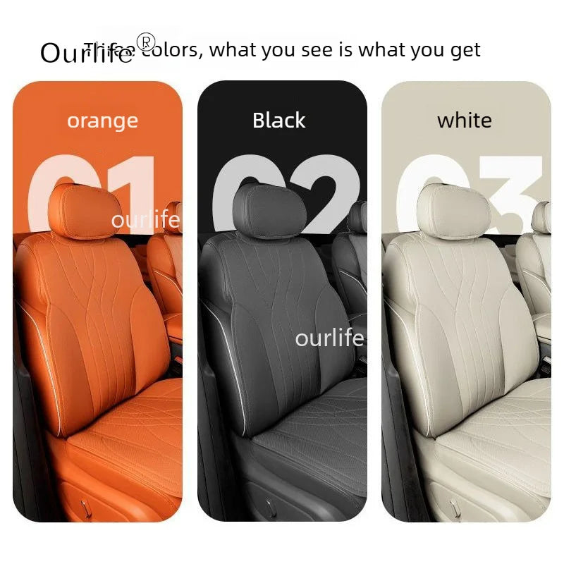 For Changan Nevo Q07 2026 2027 Complete Set of Breathable All-Season Protective Seat Covers Car Interior Accessories