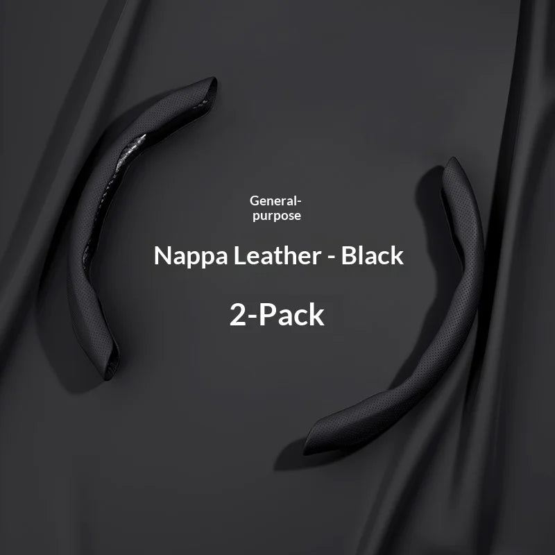 Nappa Segmented Steering Wheel Cover Decoration Car Interior, Breathable and Comfortable Steering Wheel Cover