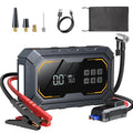 Vyvylabs Car Jump Starter with Air Compressor 150PSI Tire Inflator 4In 1 Emergency Battery Starter Power Bank LED Flashlight 12V