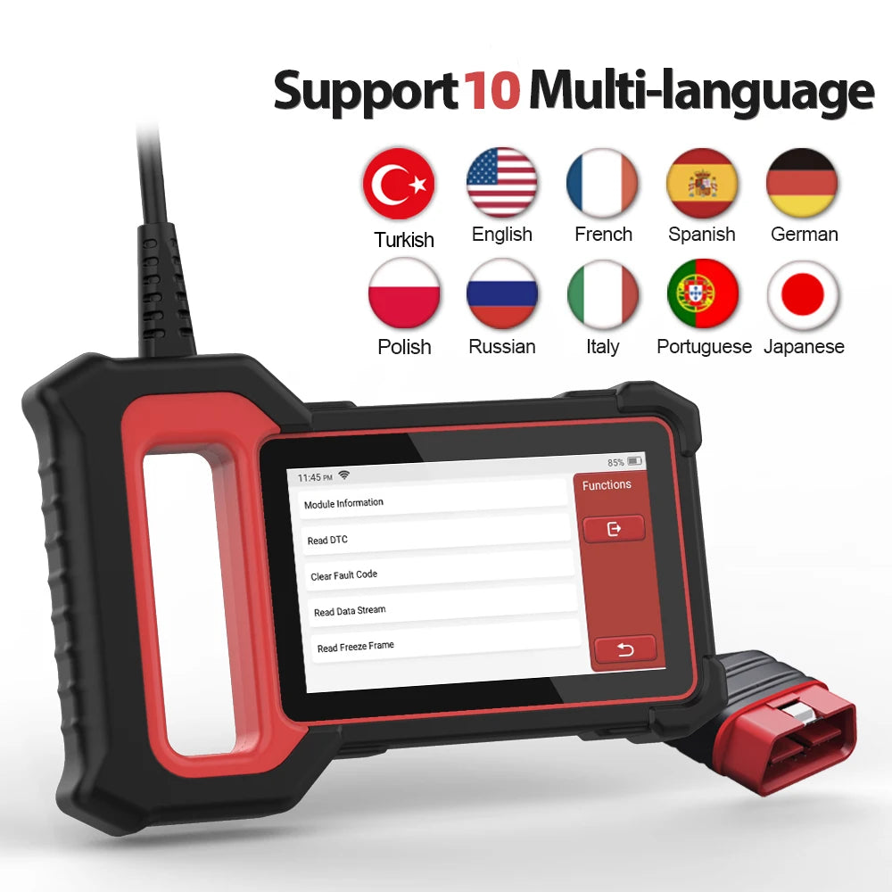 Thinkscan Plus S7/S6/S5/S4 Diagnostic Tools Diagnose 7 System 5 Reset Free Lifetime Autotools Car Obd2 Scanner Code Reader Tools CM World